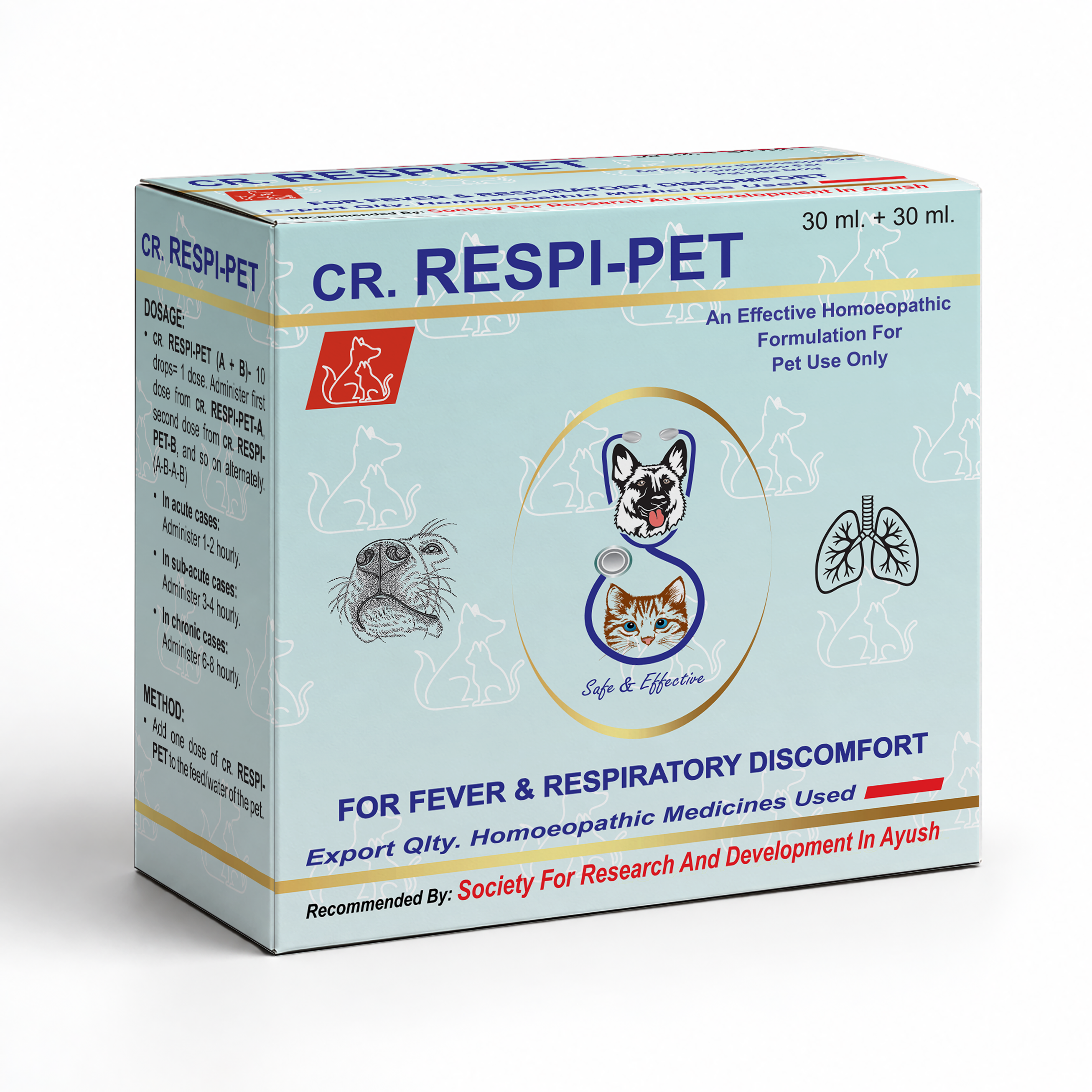 CR. RESPI-PET Product